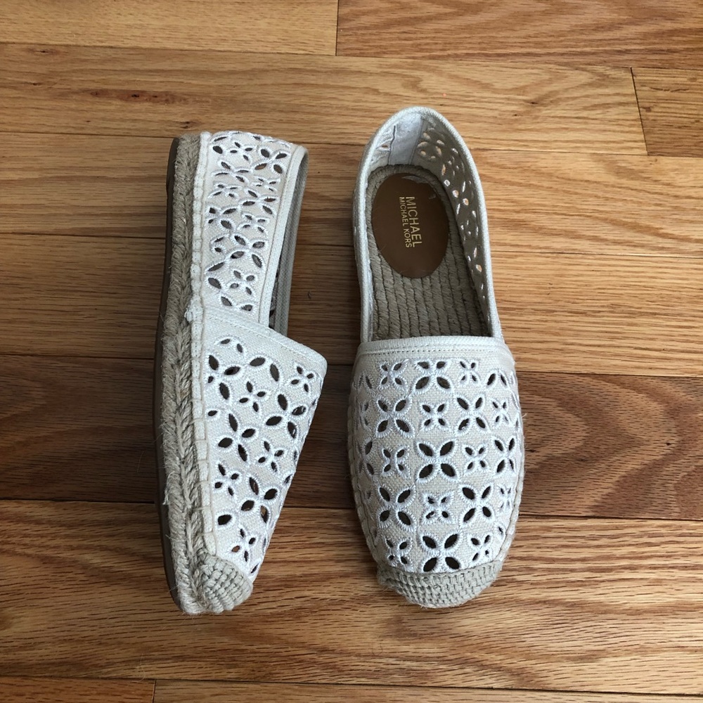 Michael Kors beige espadrilles NEW